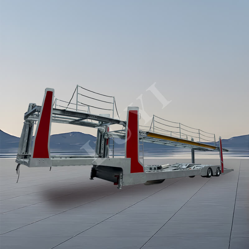 2 Axlig 17 Meter Lyft Typ Dubbeldäckare Biltransporter 2 Axlig 17 Meter Lyft Typ Dubbeldäckare Biltransporter