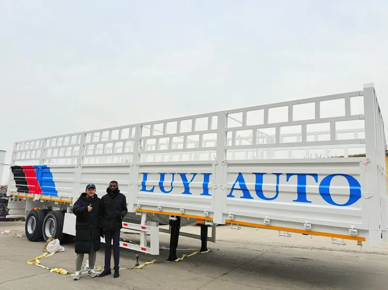 Luyi Flatbed semitrailers Empower Tanzanias infrastrukturambitioner