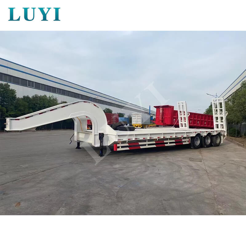 LUYI 3-axliga svanhalsade semitrailers kör in i Uzbekistan, med eftermarknadsstöd lanserat samtidigt