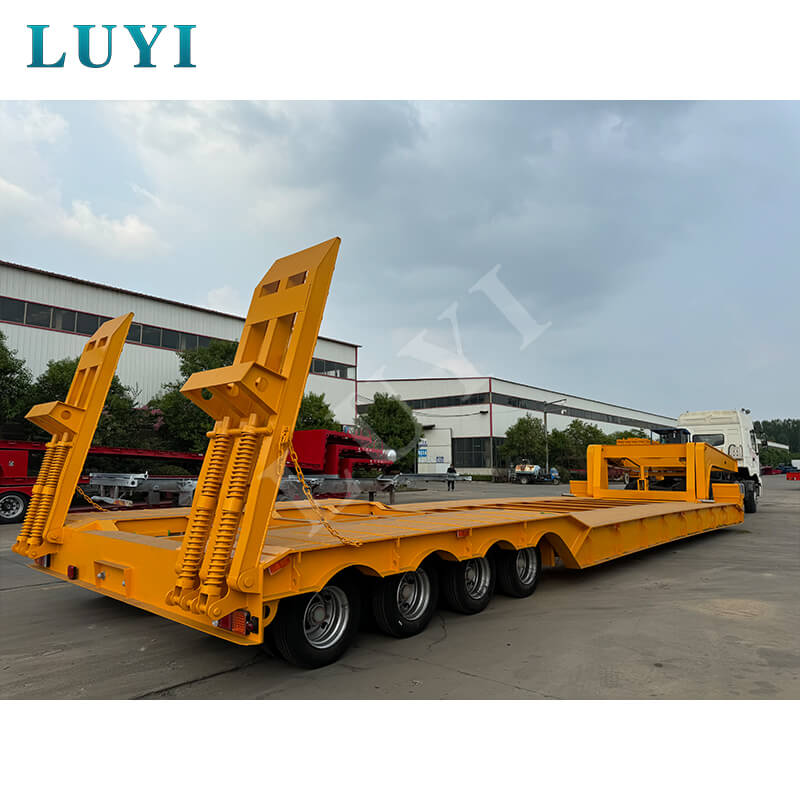 Fallstudie: Anpassad 4-axlad lågbäddsvagn för Botswana-marknaden