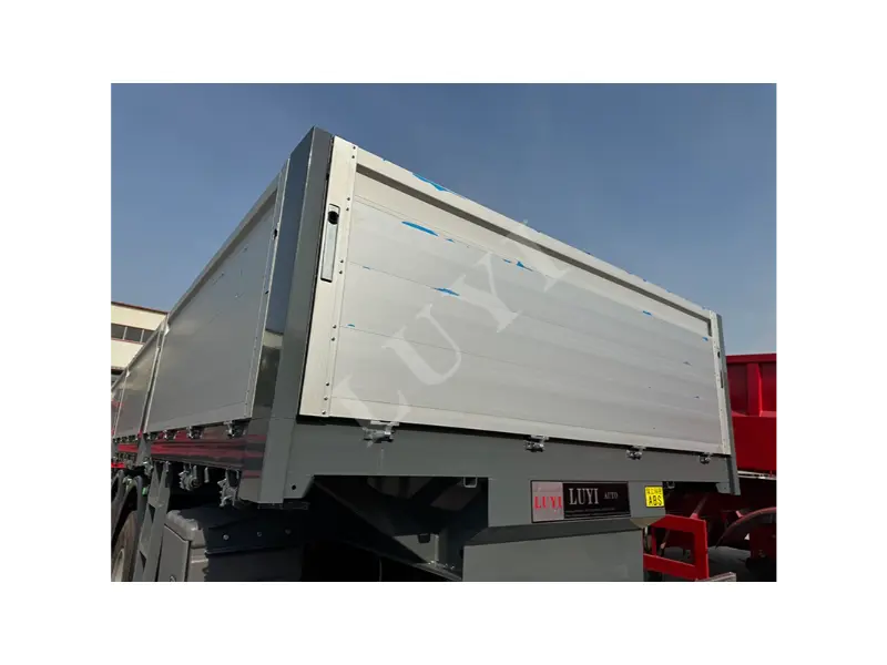 Aluminium sidovägg Semi-trailer: Applikationer, specifikationer och köpguide