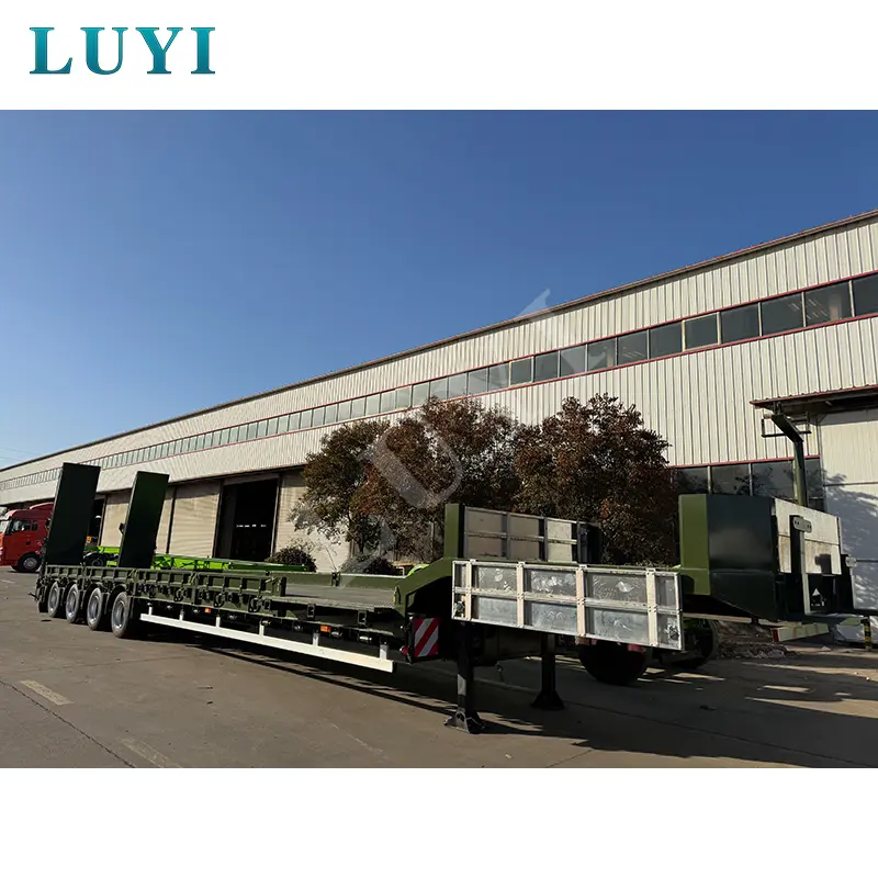 Hydrauliska ramper vs mekaniska fjäderramper för LUYI AUTO lågbädds semitrailers