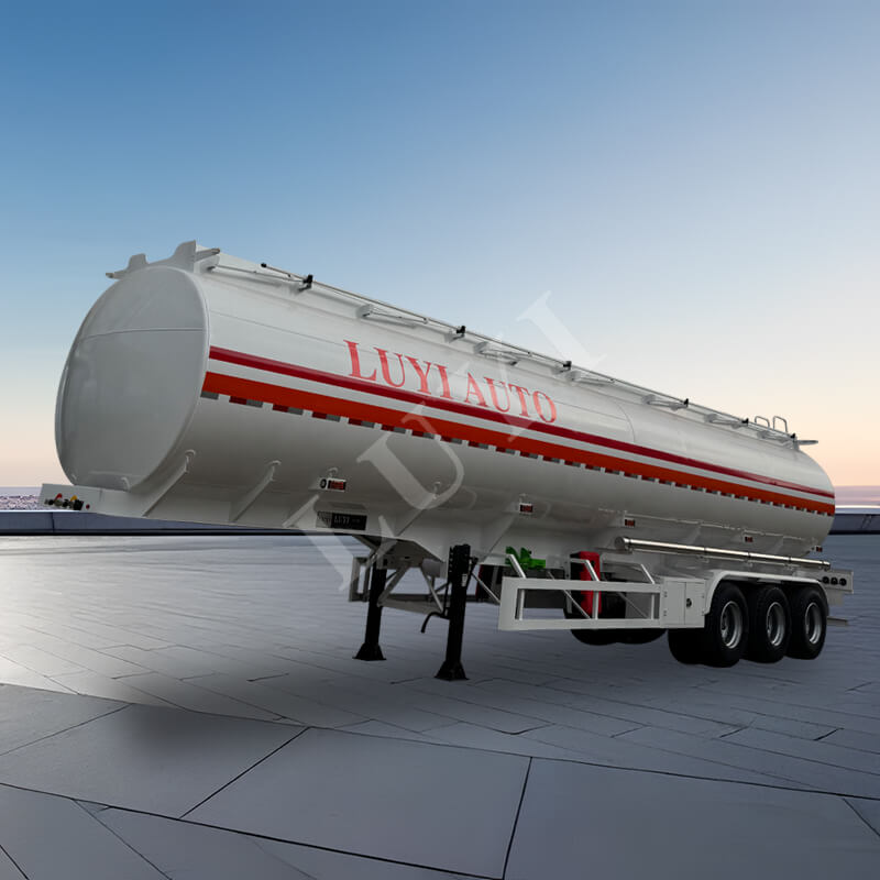 3-axlig 45 000-liters kolståloljetank Semitrailer 3-axlig 45 000-liters kolståloljetank Semitrailer