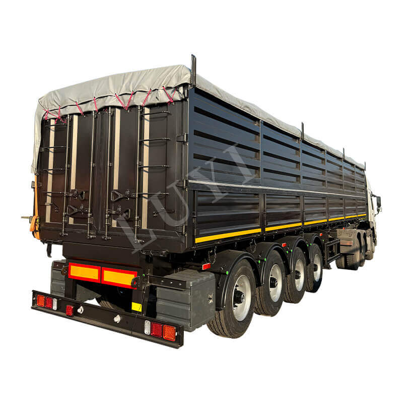 4-axlad 40-fots Dump Semi-trailer