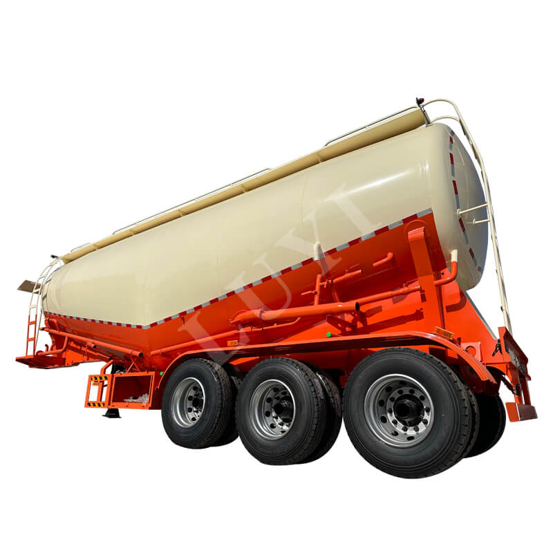 40 Kubikmeter V-Type Flygaska Bulk Cement Tank Semi-Trailer 40 Kubikmeter V-Type Flygaska Bulk Cement Tank Semi-Trailer