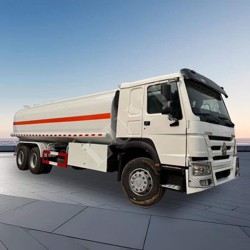 45 000-liters 3-axlig kolståloljetank Semitrailer