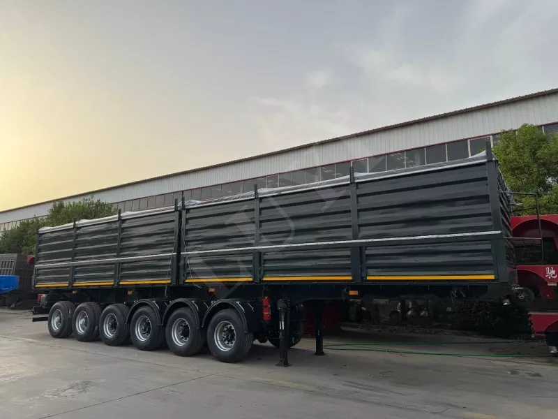6 Axel Sidovall semitrailer