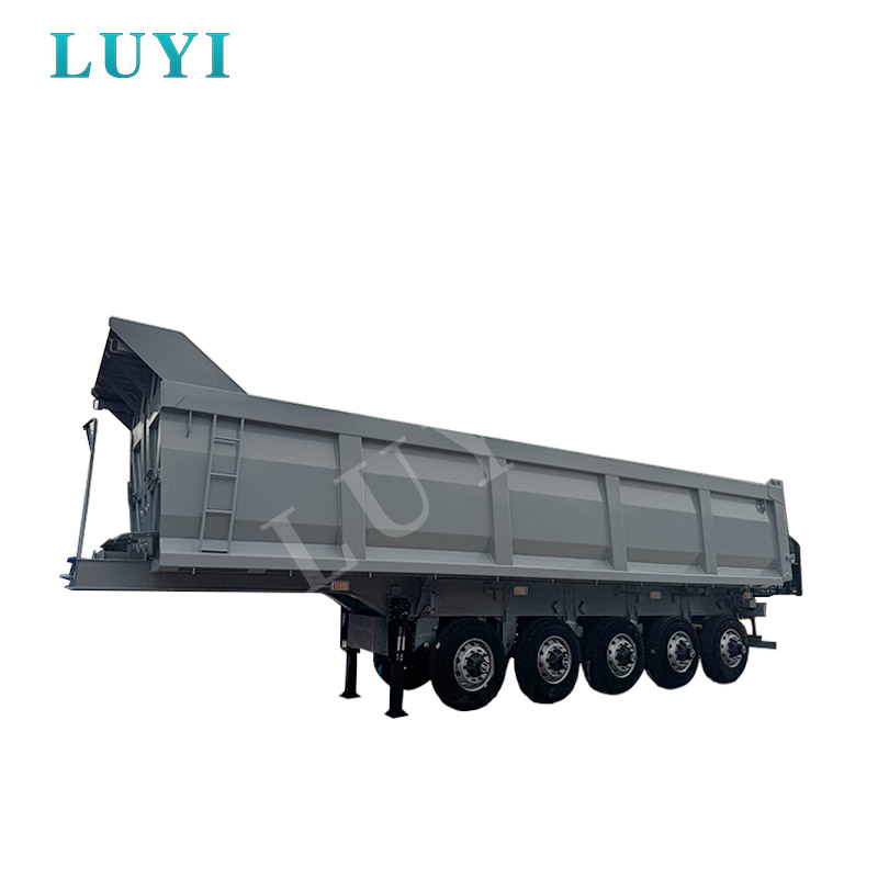 90-tons påhängsvagn med tippning bakåt 90-tons påhängsvagn med tippning bakåt