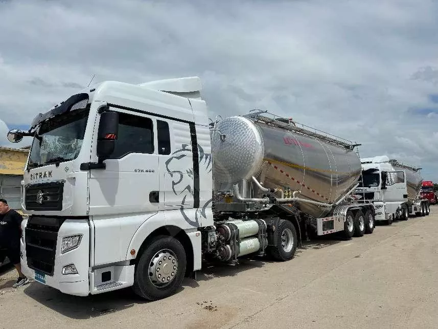 Cement Transportation Semi-trailer