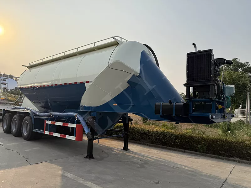 48 Cubic Meter Vertical Powder Tank Semi-Trailer