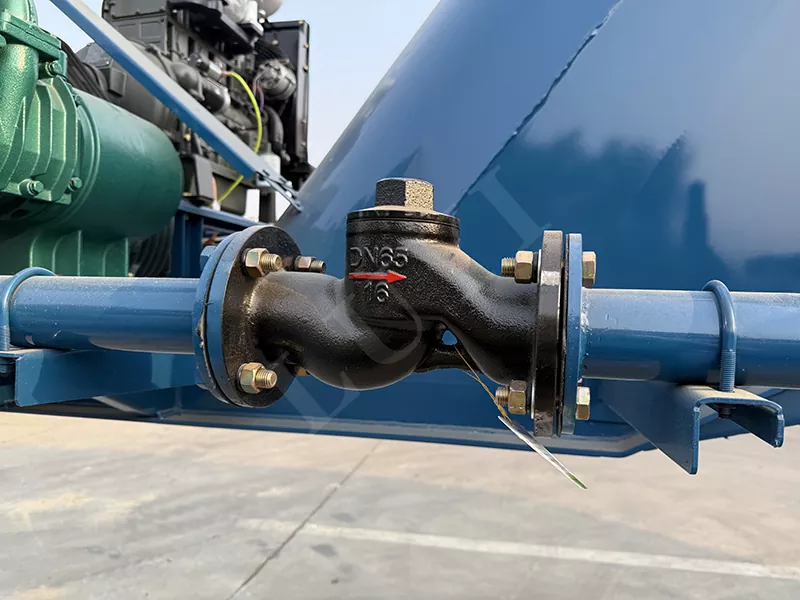 48 Cubic Meter Vertical Powder Tank Semi-Trailer