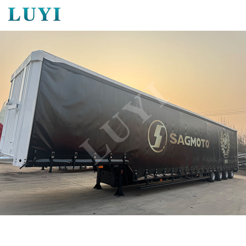 LUYI Curtain Side Trailers tjänar beröm i Centralasien med pålitlig prestanda och lyhörd service LUYI Curtain Side Trailers tjänar beröm i Centralasien med pålitlig prestanda och lyhörd service